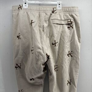Nike Sportswear Club Fleece Joggers Men’s XXL 2XL Tan AOP All Over Print